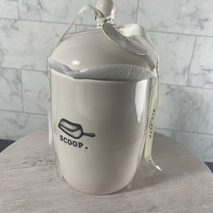 Rae Dunn SCOOP sugar small canister with lid